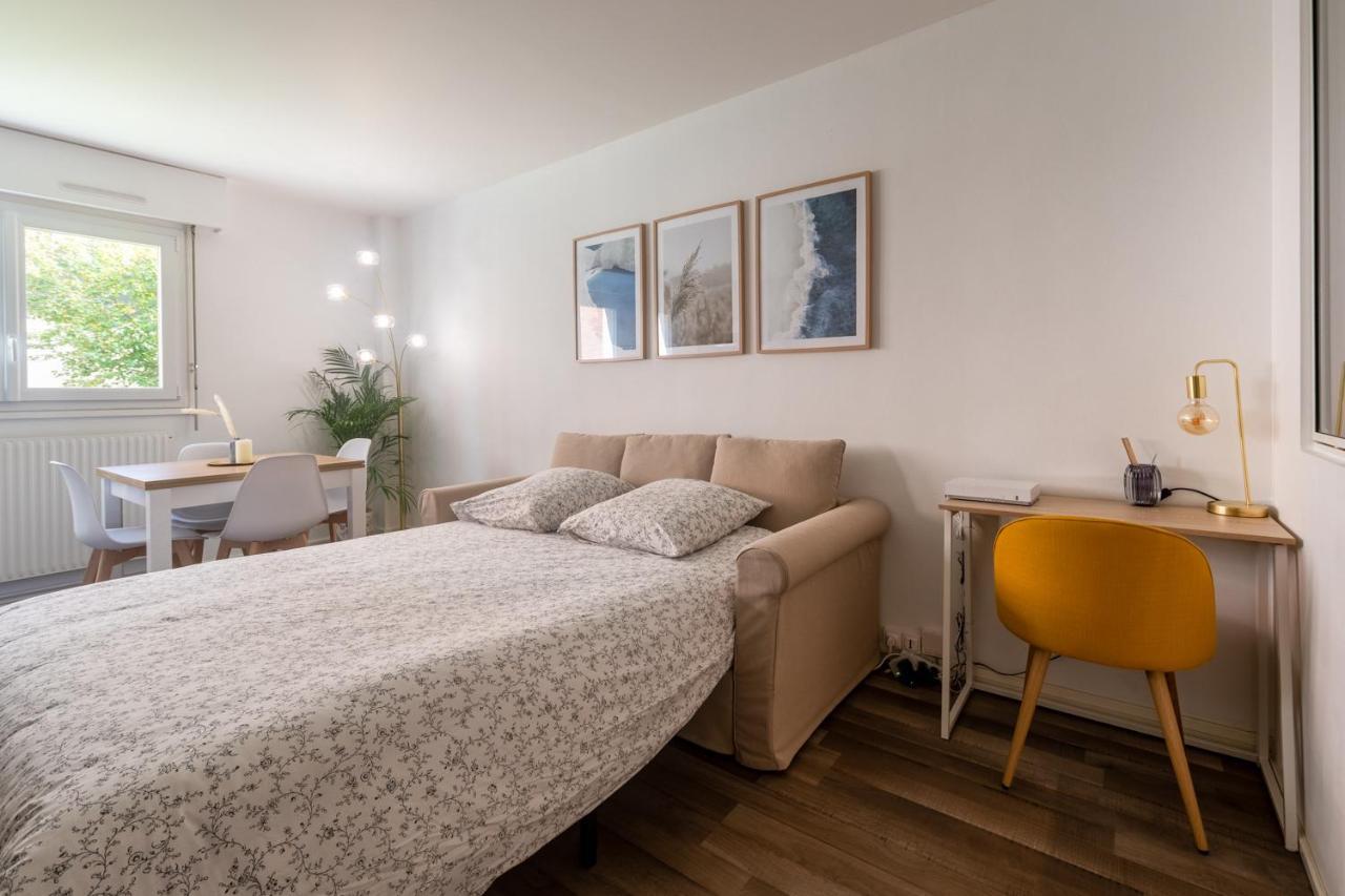 شقة Hygge - Superbe Apt Renove Rouen Gare Avec Parking Privatif المظهر الخارجي الصورة