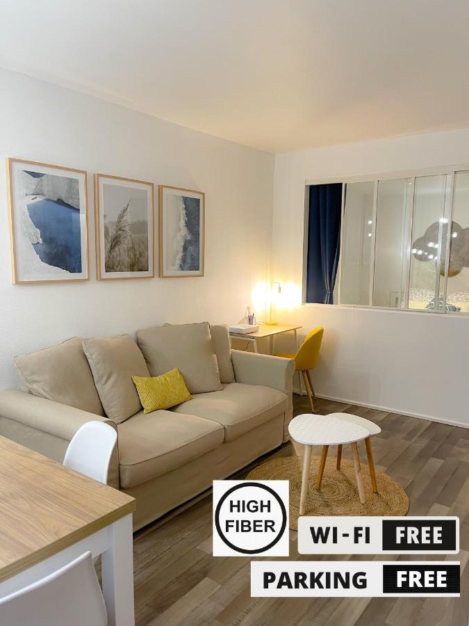 شقة Hygge - Superbe Apt Renove Rouen Gare Avec Parking Privatif المظهر الخارجي الصورة